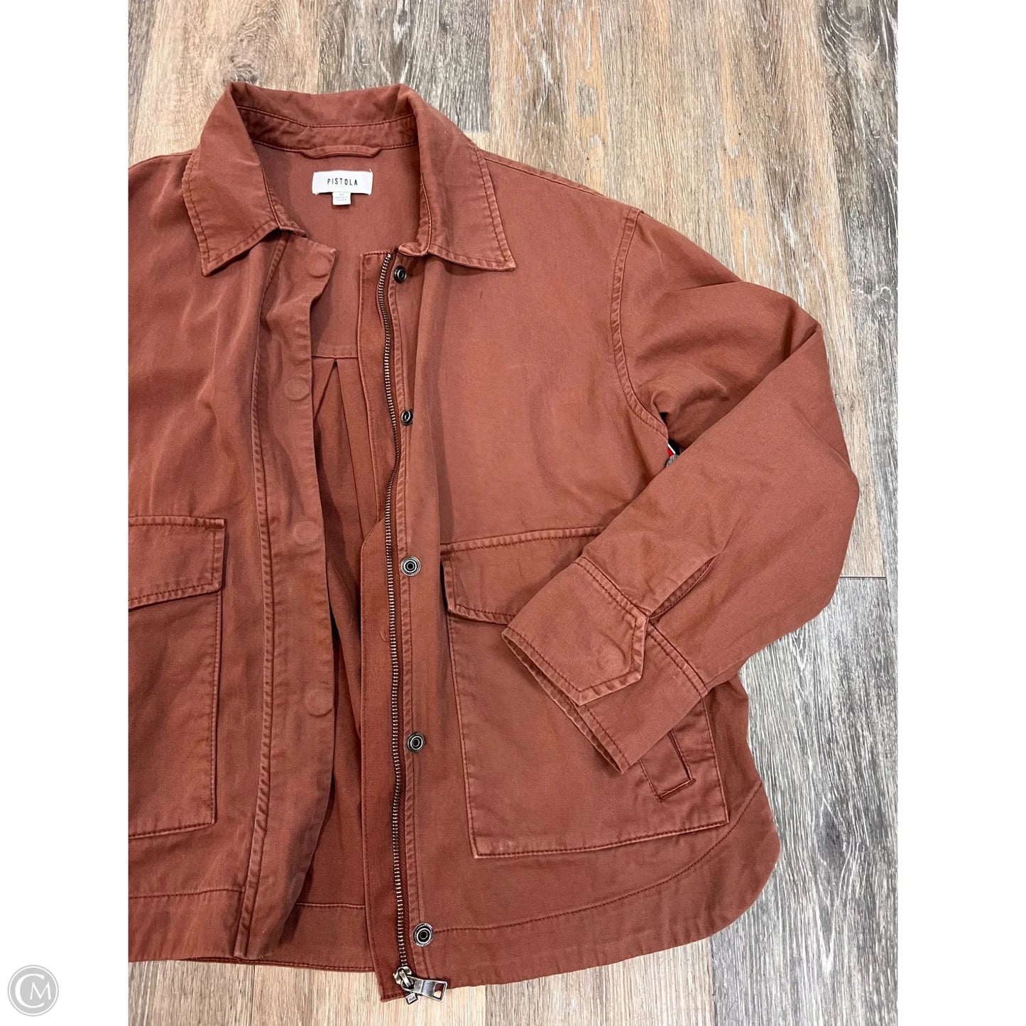 Jacket Utility By Pistola In Orange, Size: Xs