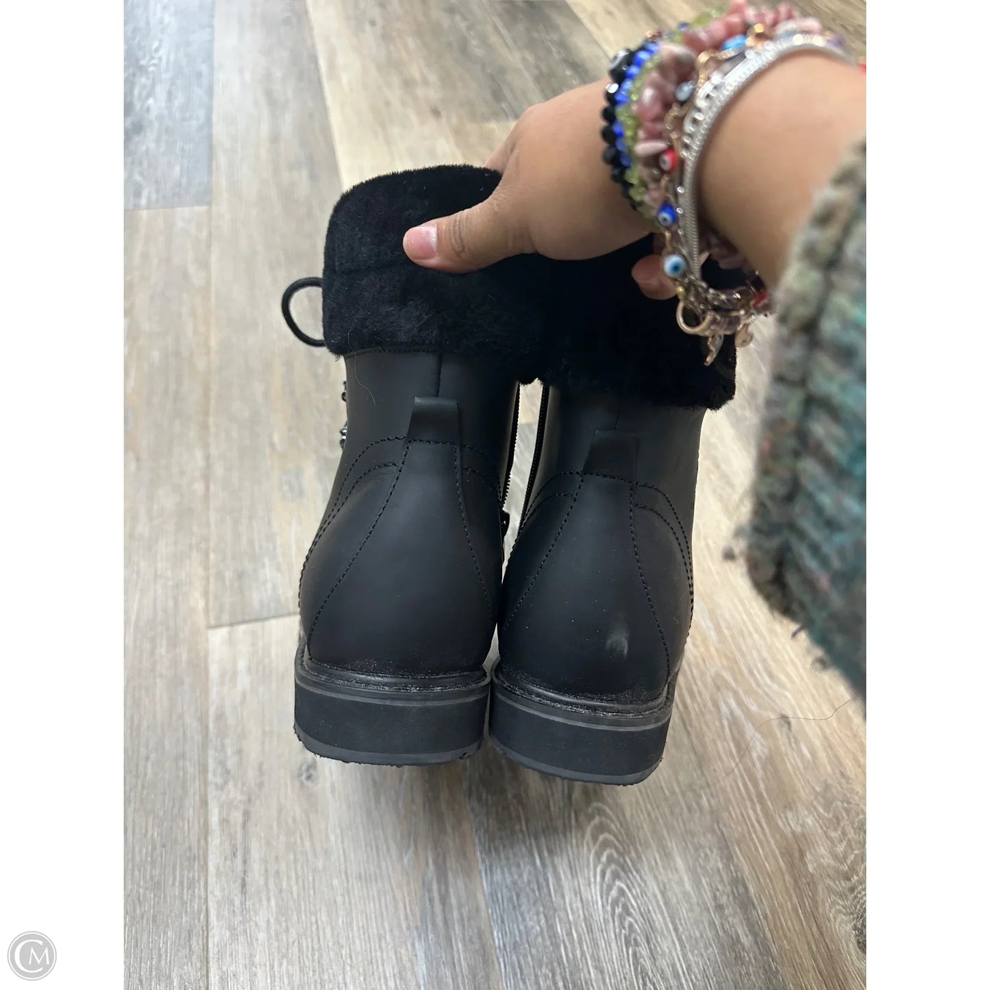 Boots Snow By Canadian Royal In Black, Size: 9