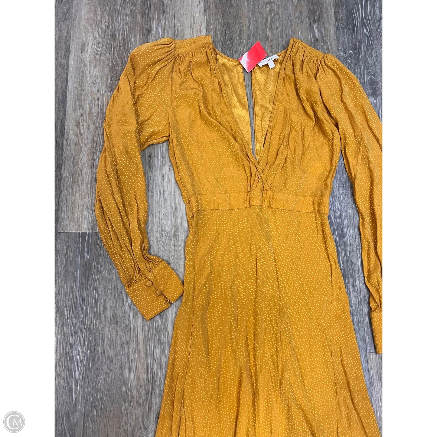 Dress Party Long By Ronny KoboIn Yellow, Size: L