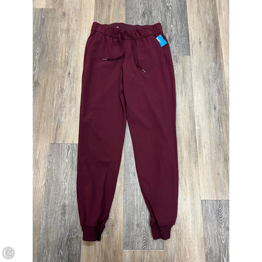Athletic Pants By Lululemon In Maroon, Size: 4