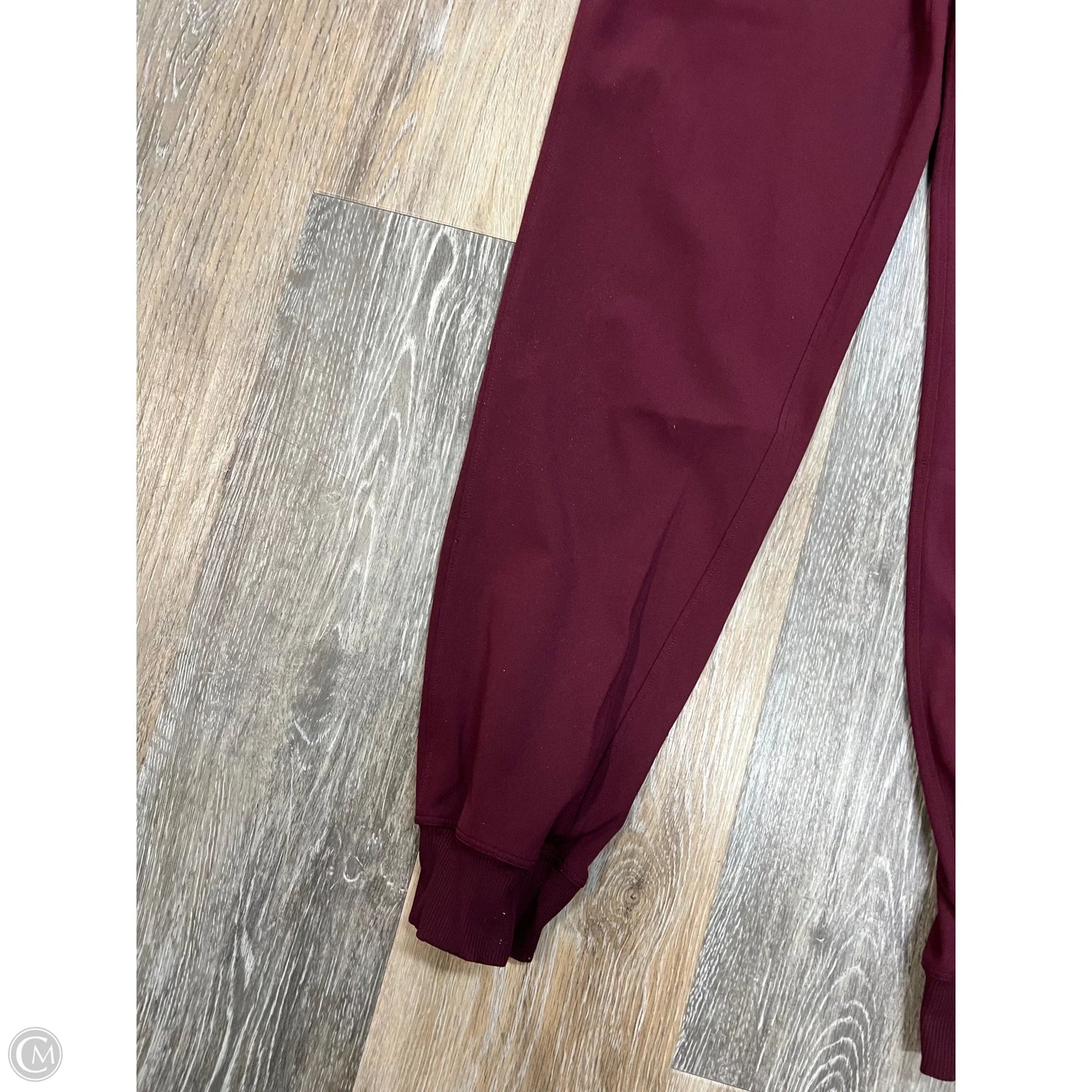 Athletic Pants By Lululemon In Maroon, Size: 4