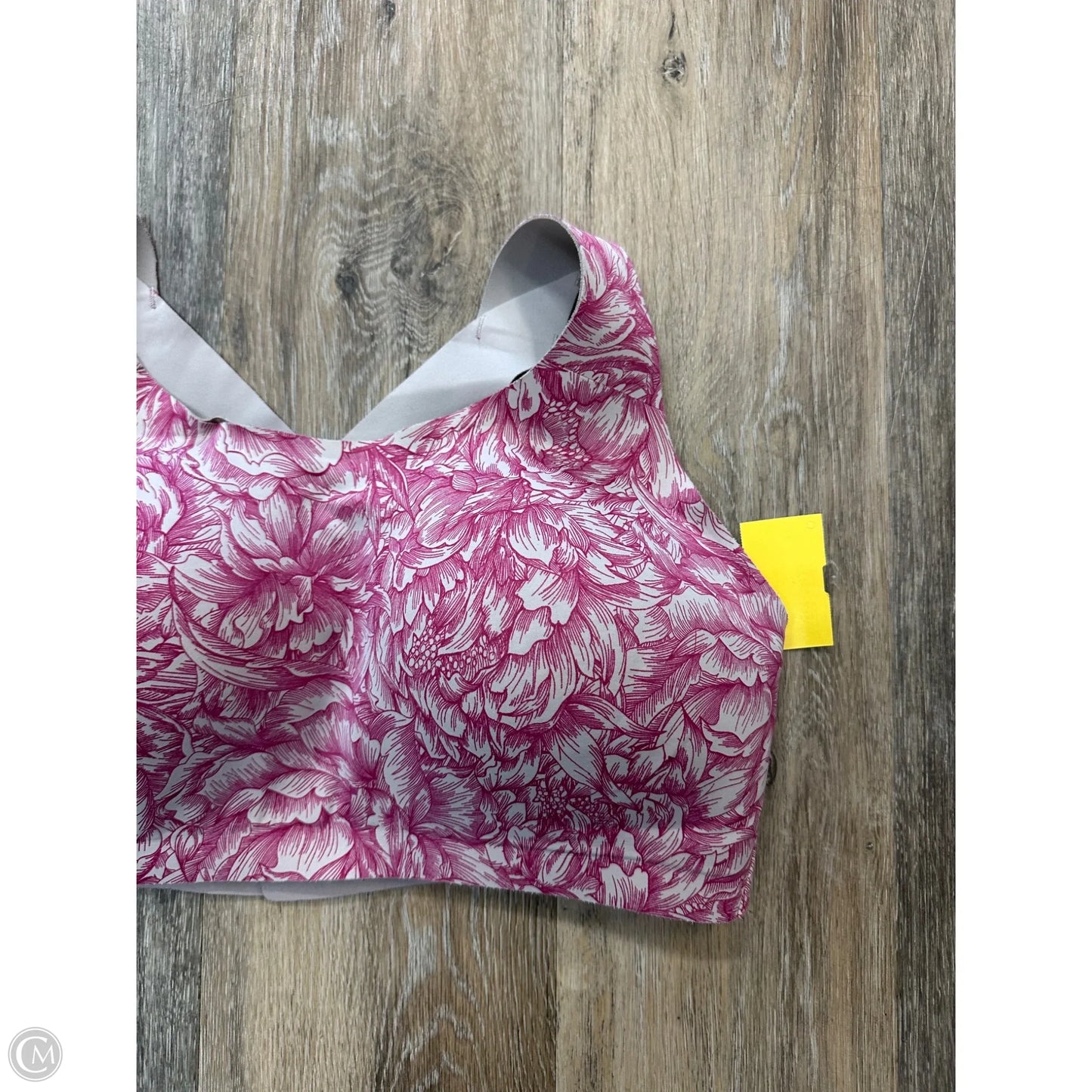 Athletic Bra By Lululemon In Pink, Size: 36d