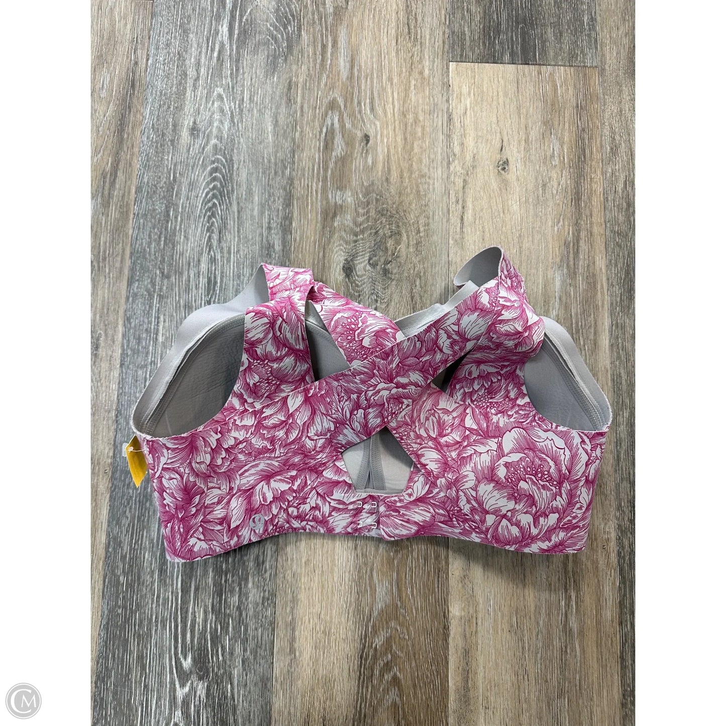 Athletic Bra By Lululemon In Pink, Size: 36d