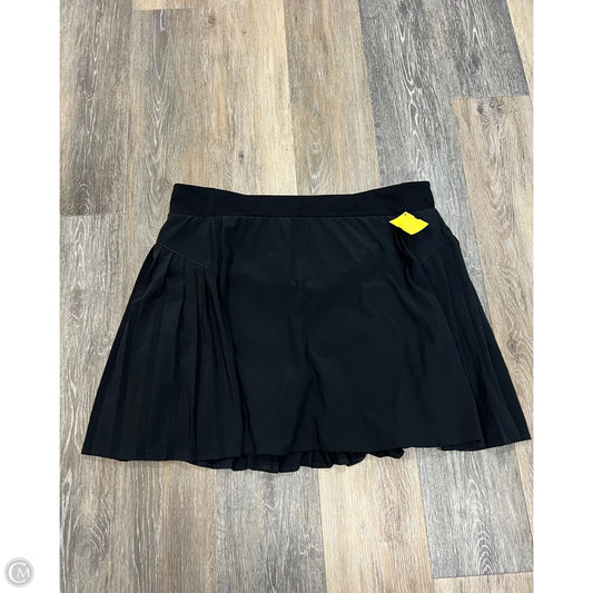 Athletic Skort By Spanx In Black, Size: 2x