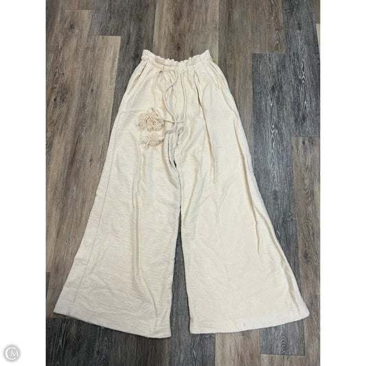 Pants Wide Leg By Ulla Johnson In Cream, Size: S