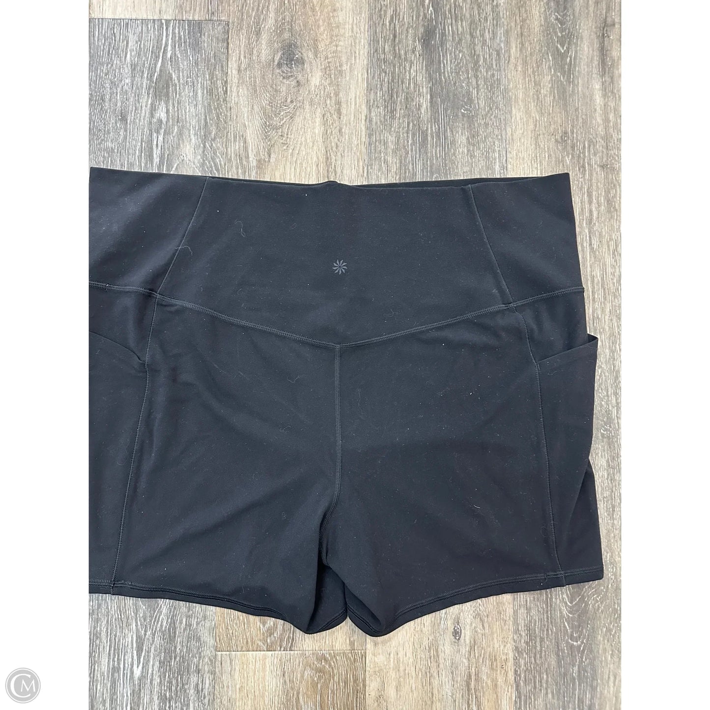 Athletic Shorts By Athleta In Black, Size: 3x