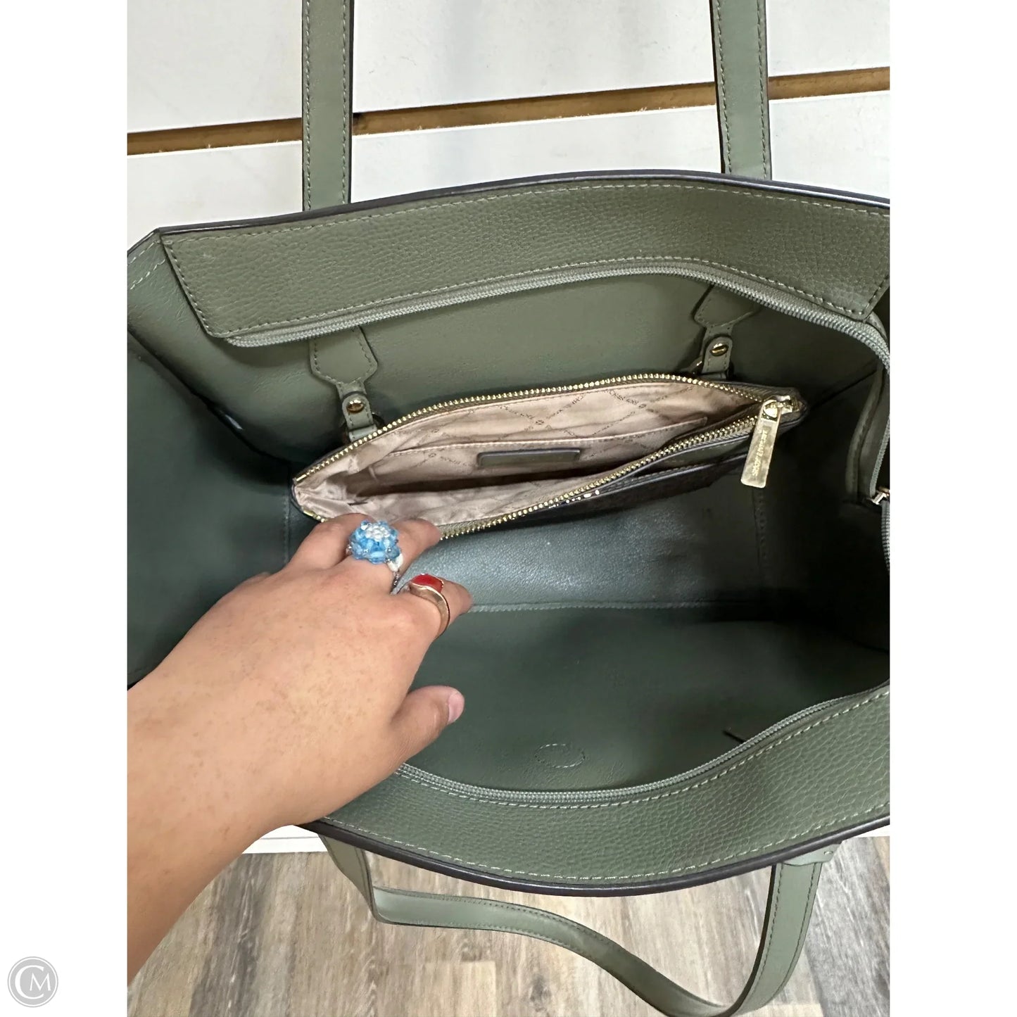 Tote Designer By Michael Kors, Size: Large