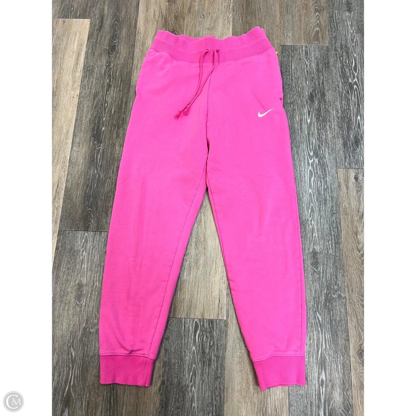 -Athletic Pants By Nike Apparel In Pink, Size: M