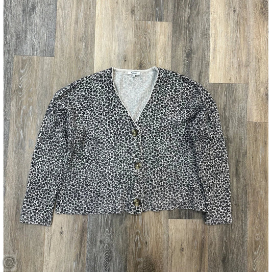 Sweater By Madewell In Animal Print, Size: L