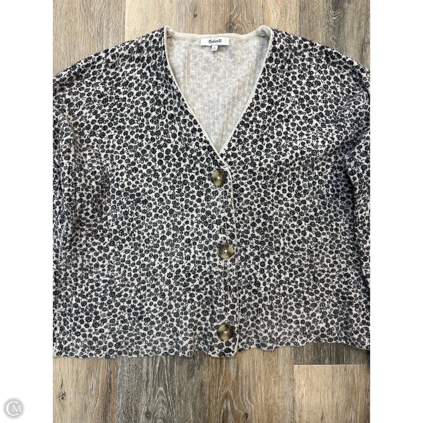 Sweater By Madewell In Animal Print, Size: L