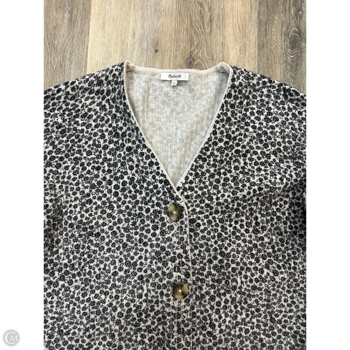 Sweater By Madewell In Animal Print, Size: L