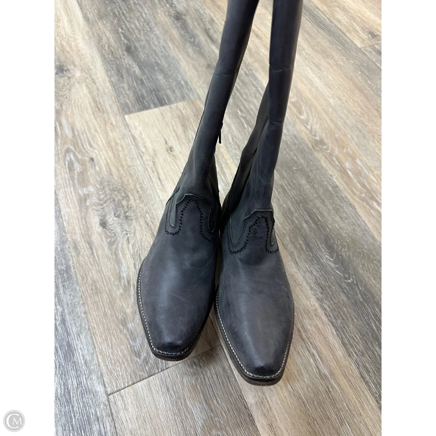 Boots Western By Roper In Grey, Size: 7.5