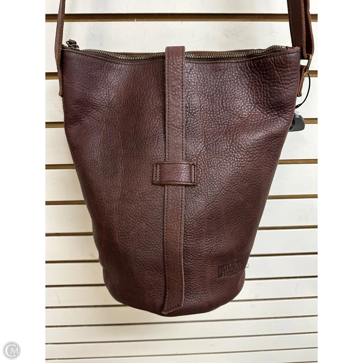 Handbag Leather By Duluth Trading, Size: Medium