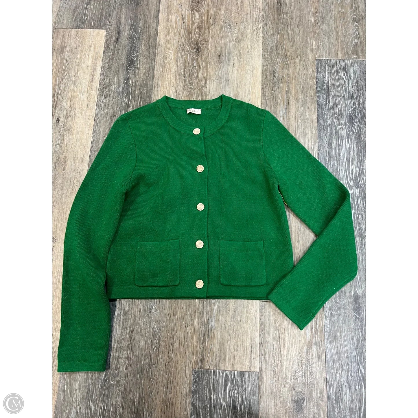 Sweater By Hem & Thread In Green, Size: M