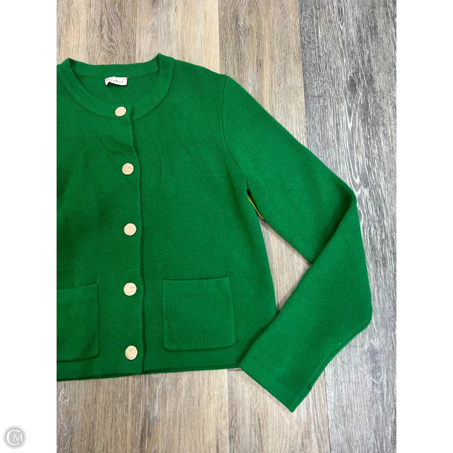 Sweater By Hem & Thread In Green, Size: M