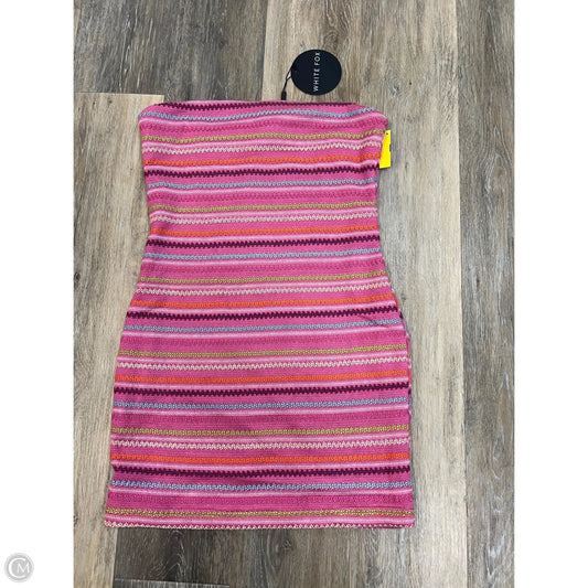 Dress Casual Short By White Fox In Pink, Size: M