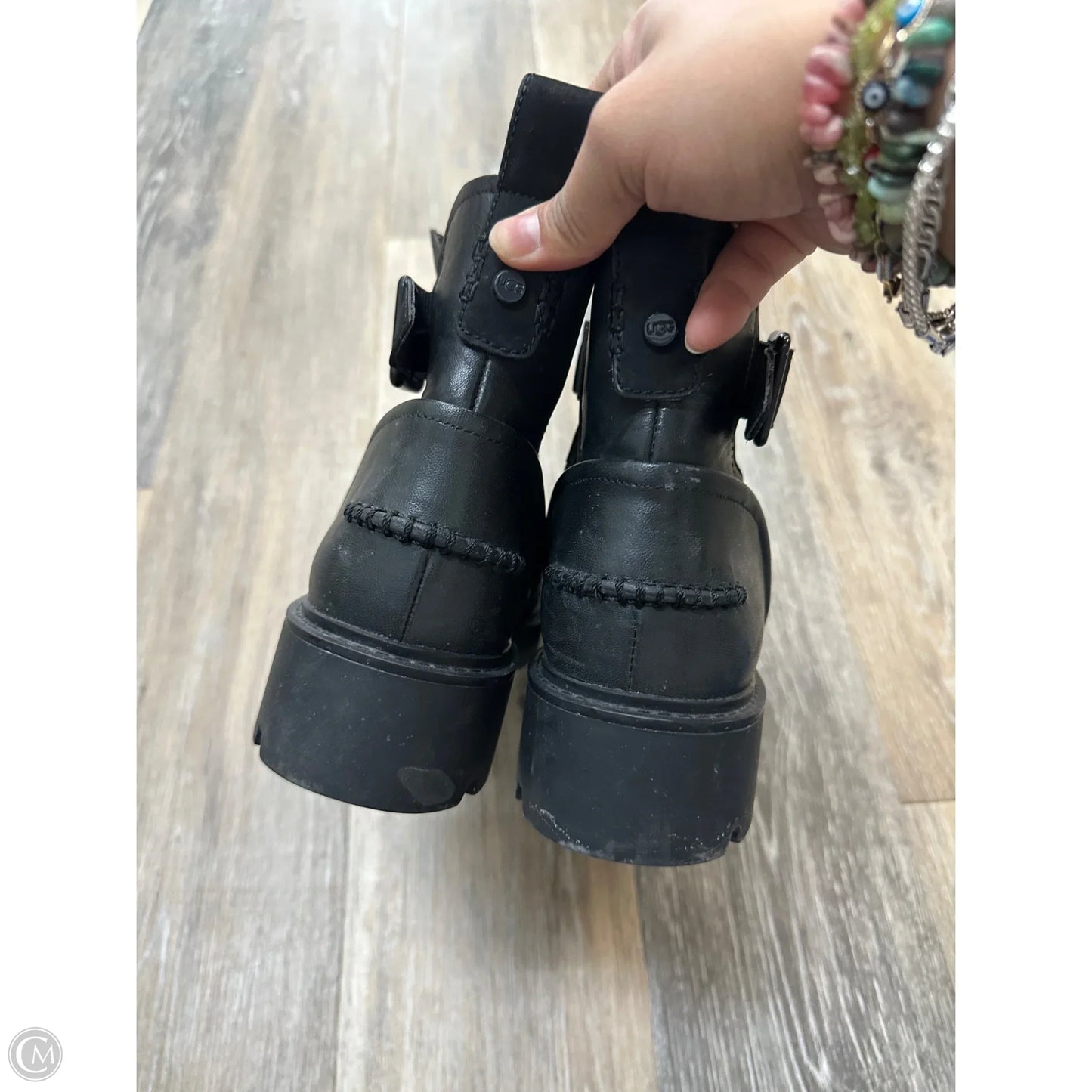 Boots Designer By Ugg In Black, Size: 12