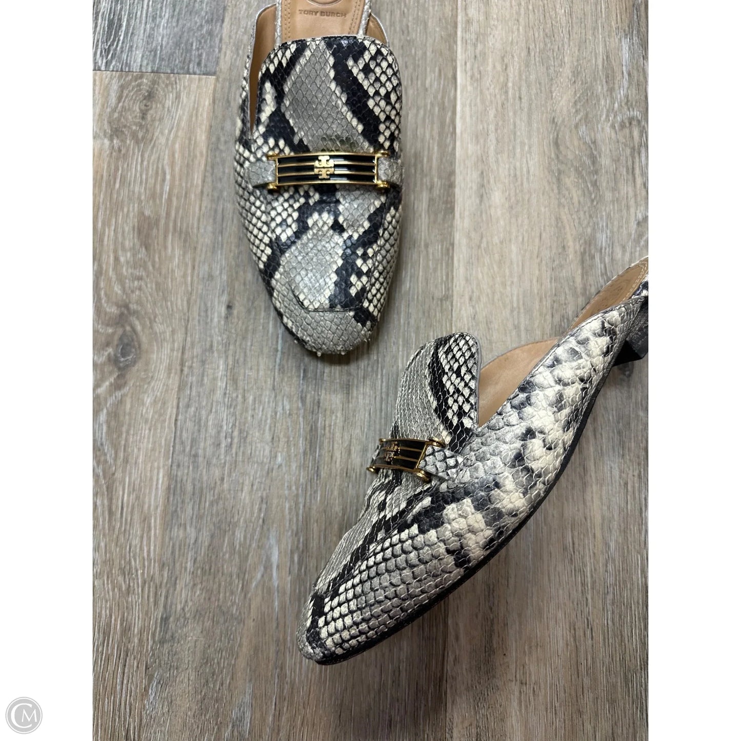 Shoes Designer By Tory Burch In Snakeskin Print, Size: 7.5