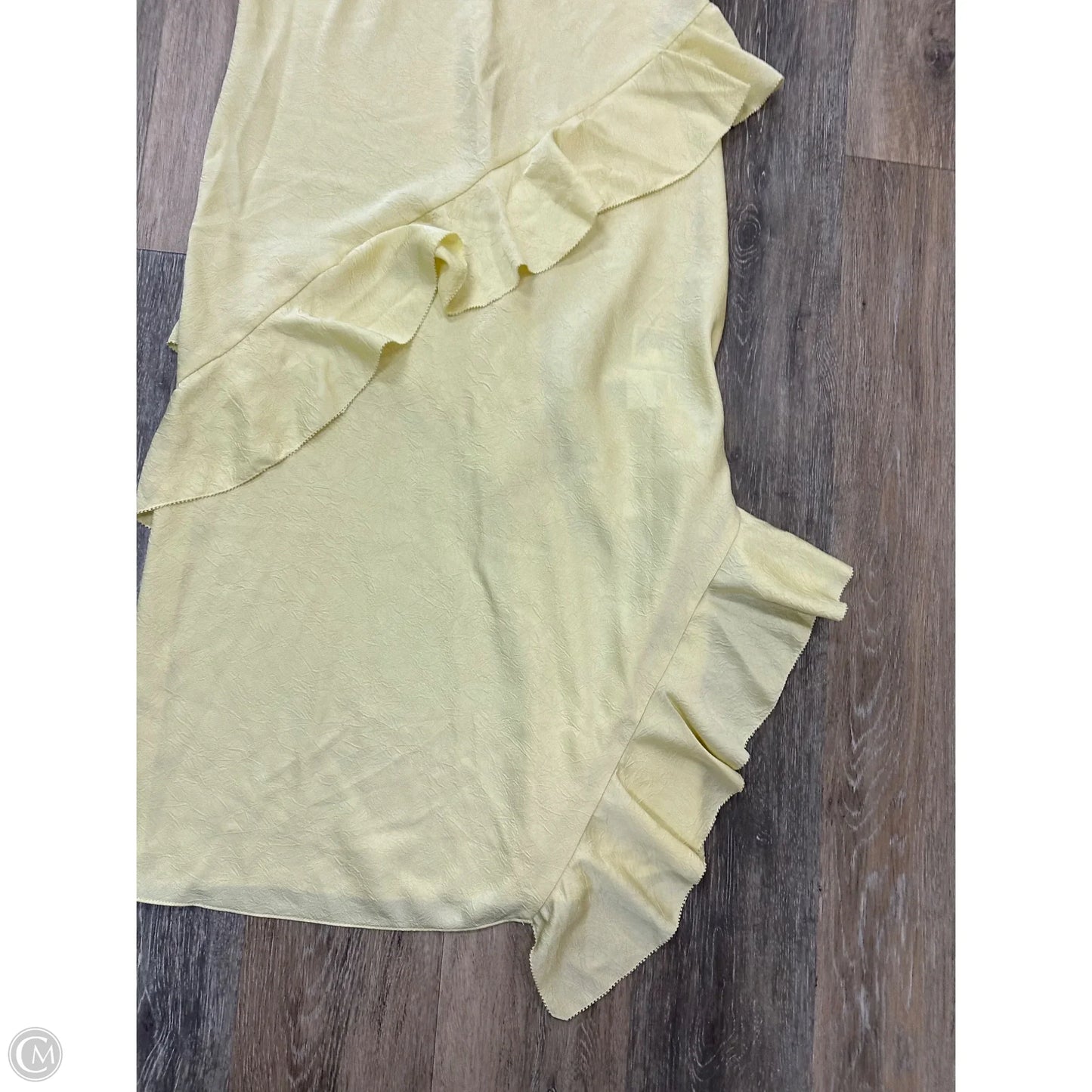 Dress Party Long By H&m In Yellow, Size: S