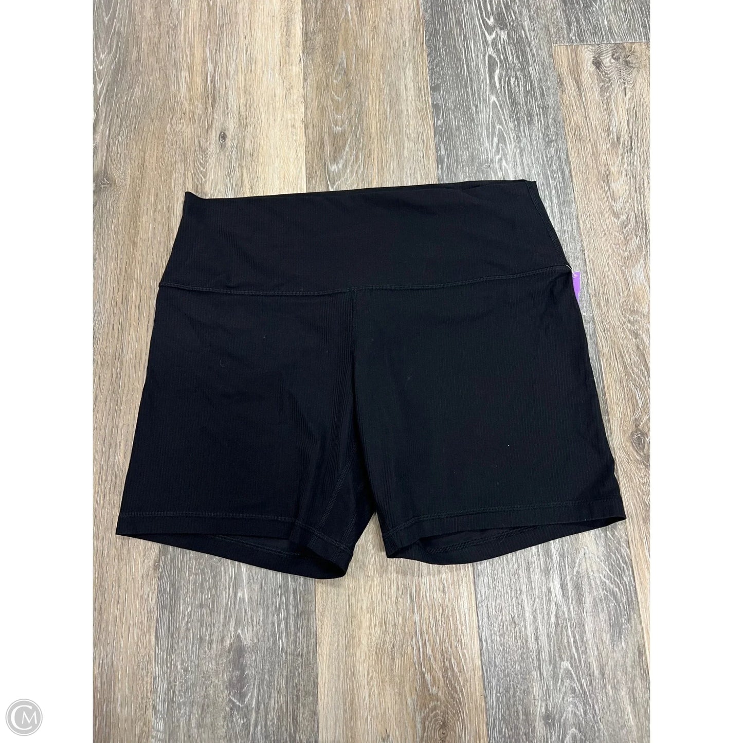 Athletic Shorts By Lululemon In Black, Size: 14