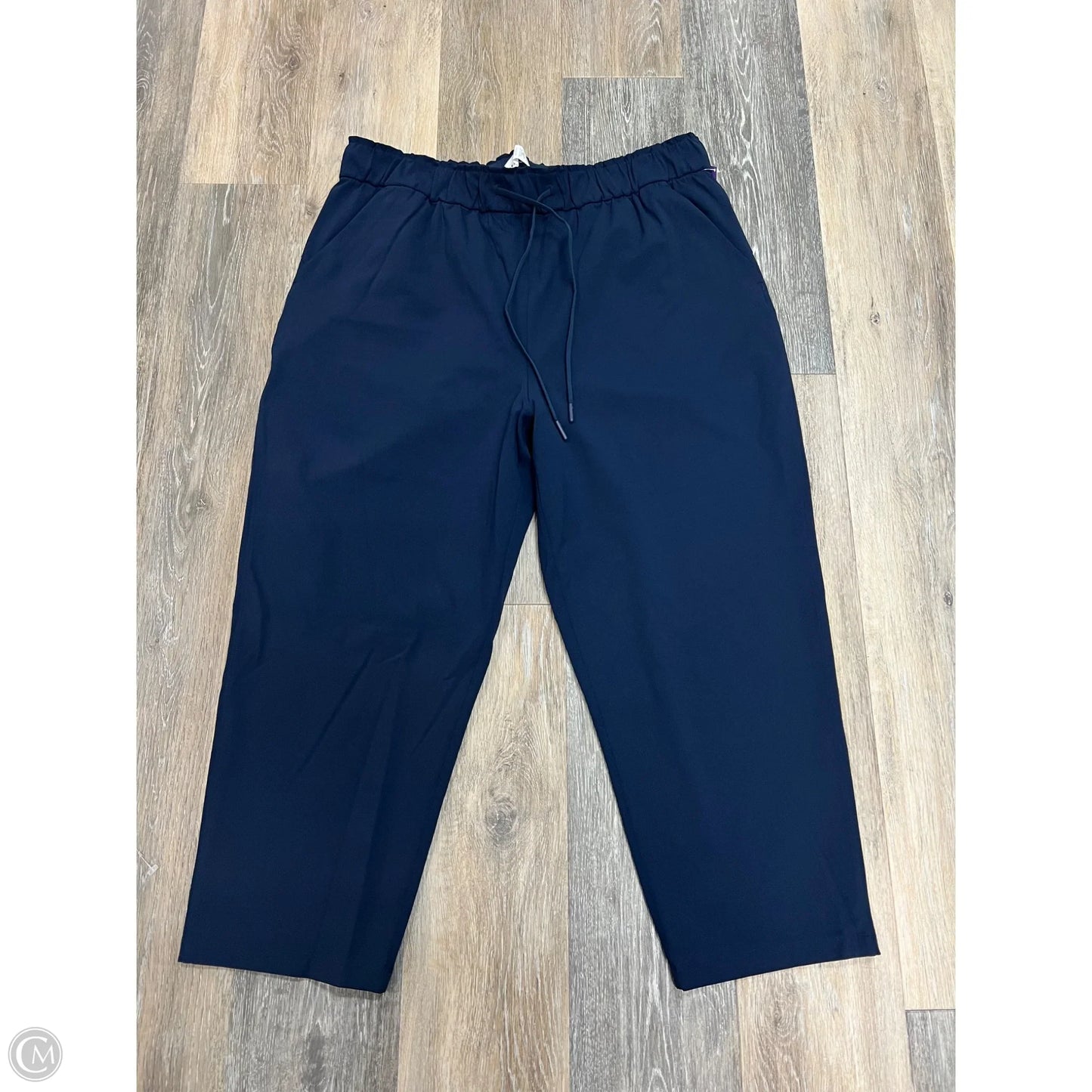 Athletic Pants By Lululemon In Navy, Size: 14P