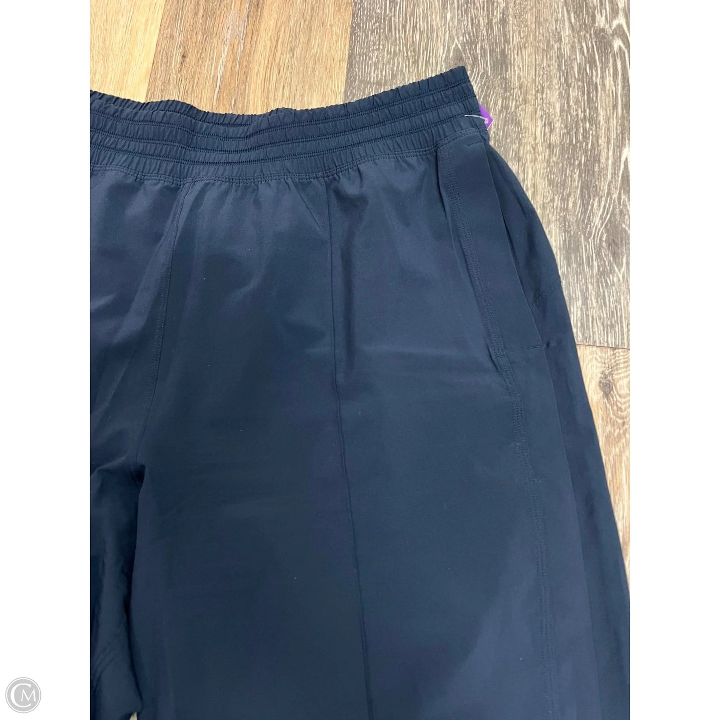 Athletic Pants Cropped By Lululemon In Navy, Size: 12