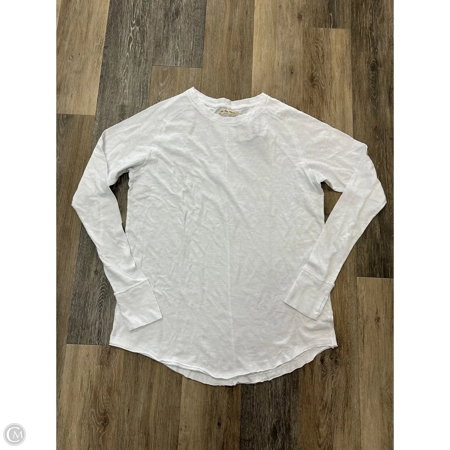 Top Long Sleeve By We The Free In White, Size: S