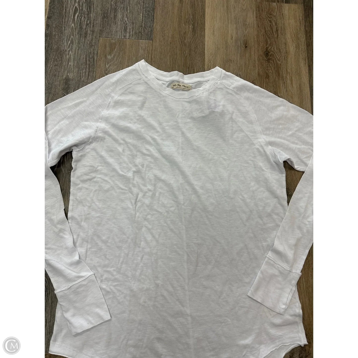 Top Long Sleeve By We The Free In White, Size: S