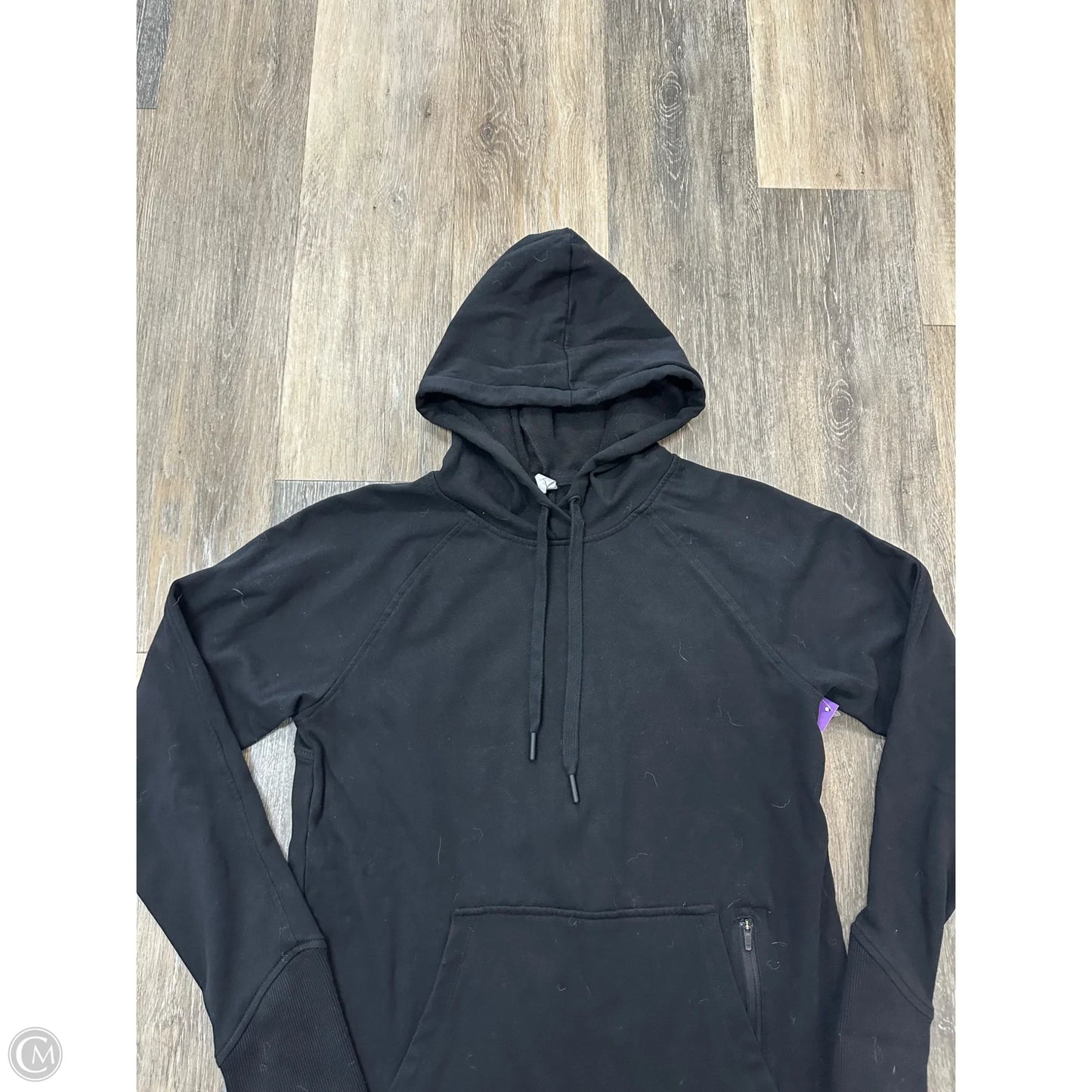 Sweatshirt Hoodie By We Wander In Black, Size: Xs
