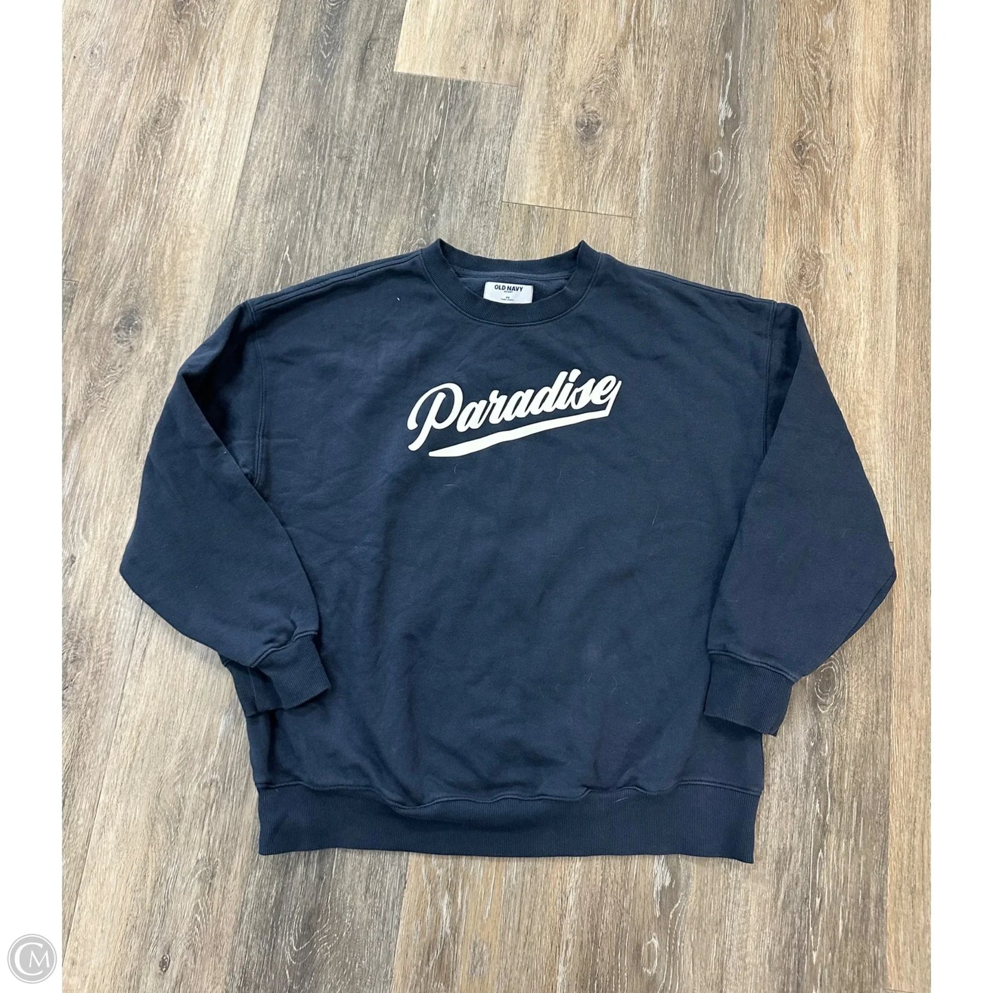Sweatshirt Crewneck By Old Navy In Navy, Size: Xs