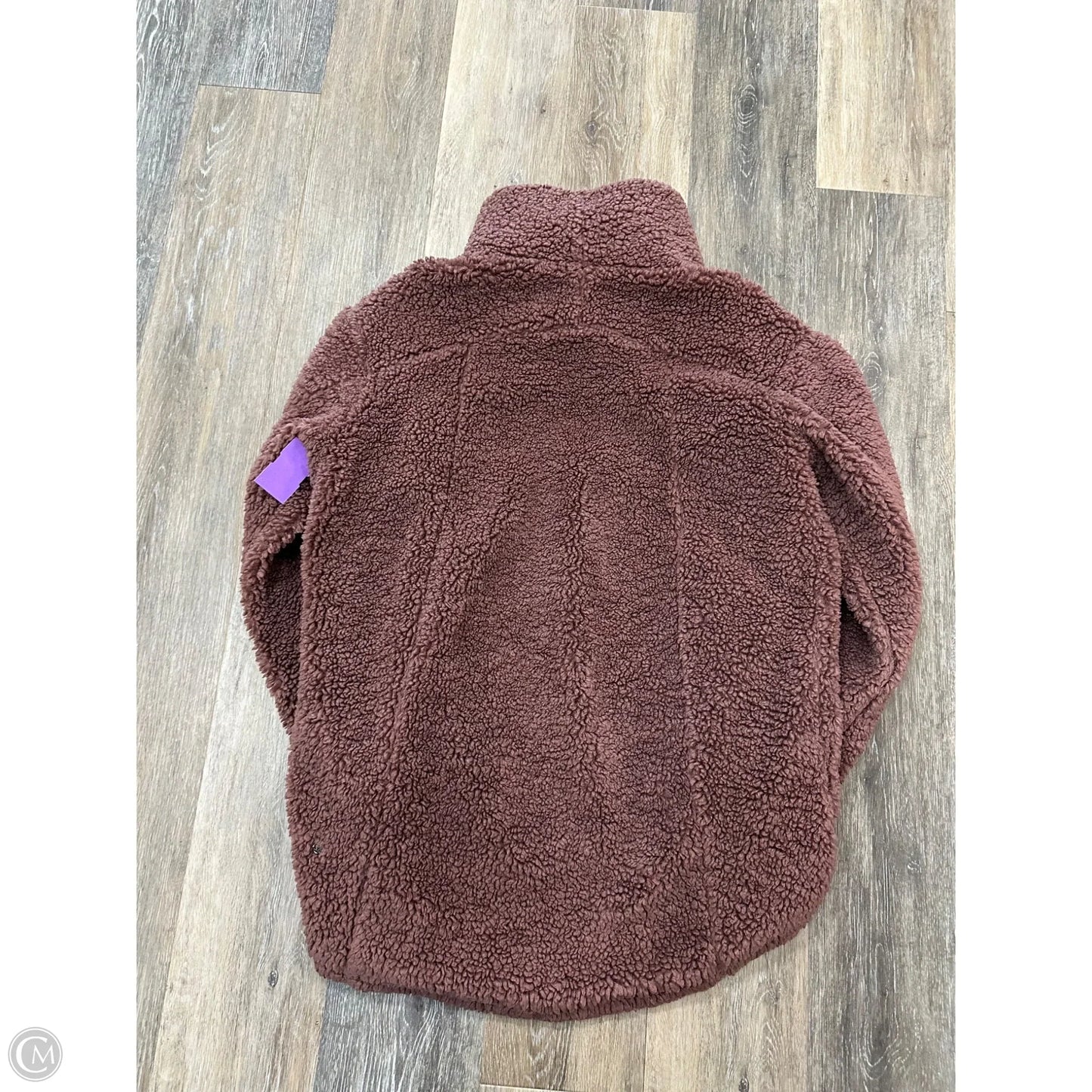 Athletic Jacket By Lululemon In Maroon, Size: 6