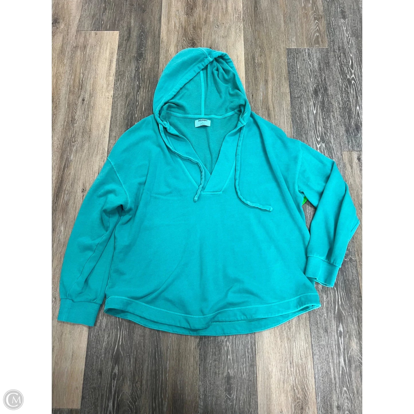 2pc Sweatshirt Hoodie Set By Old Navy In Teal, Size: L