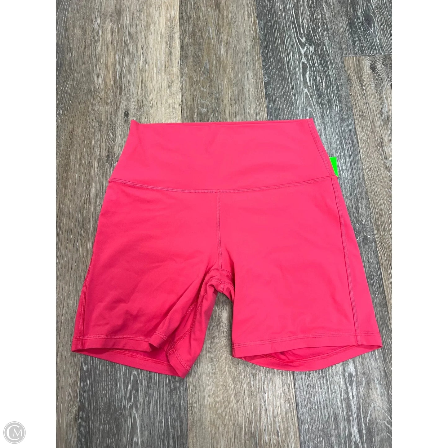 Athletic Shorts By Lululemon In Pink, Size: 8