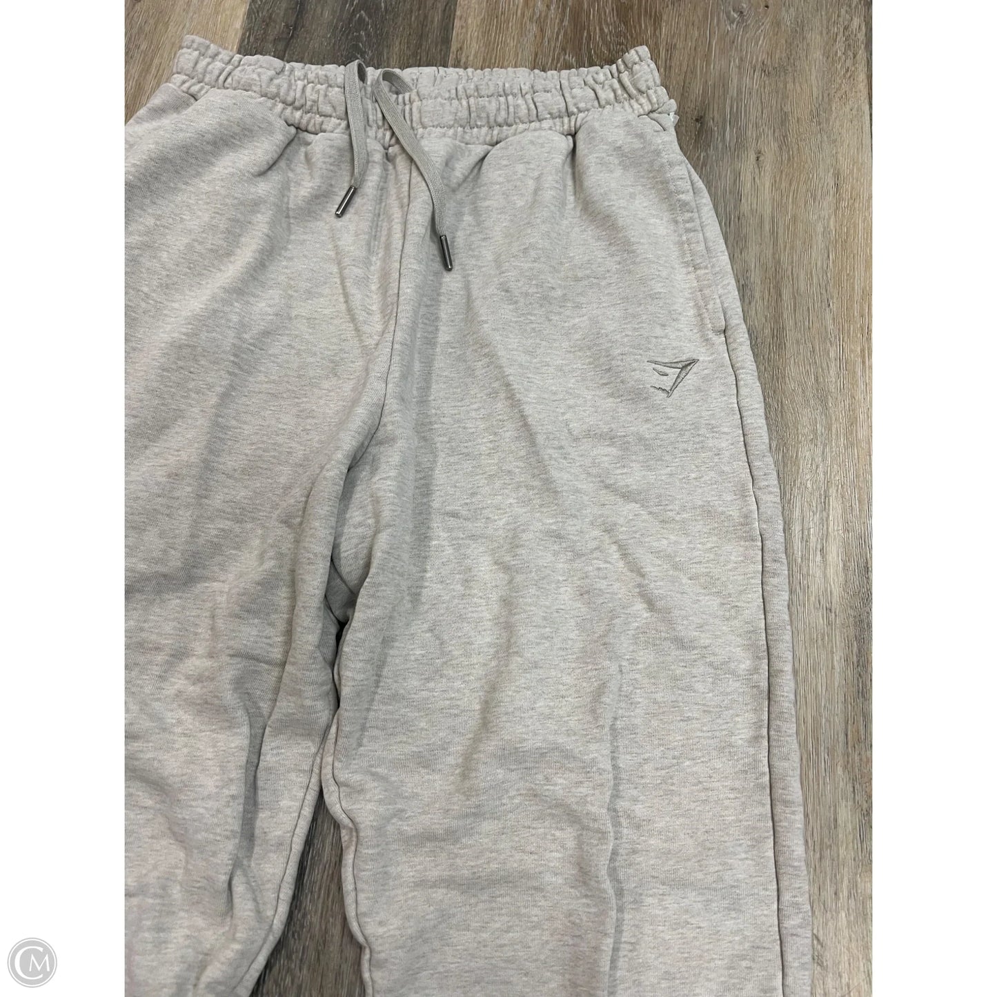 Athletic Pants By Gym Shark In Cream, Size: S