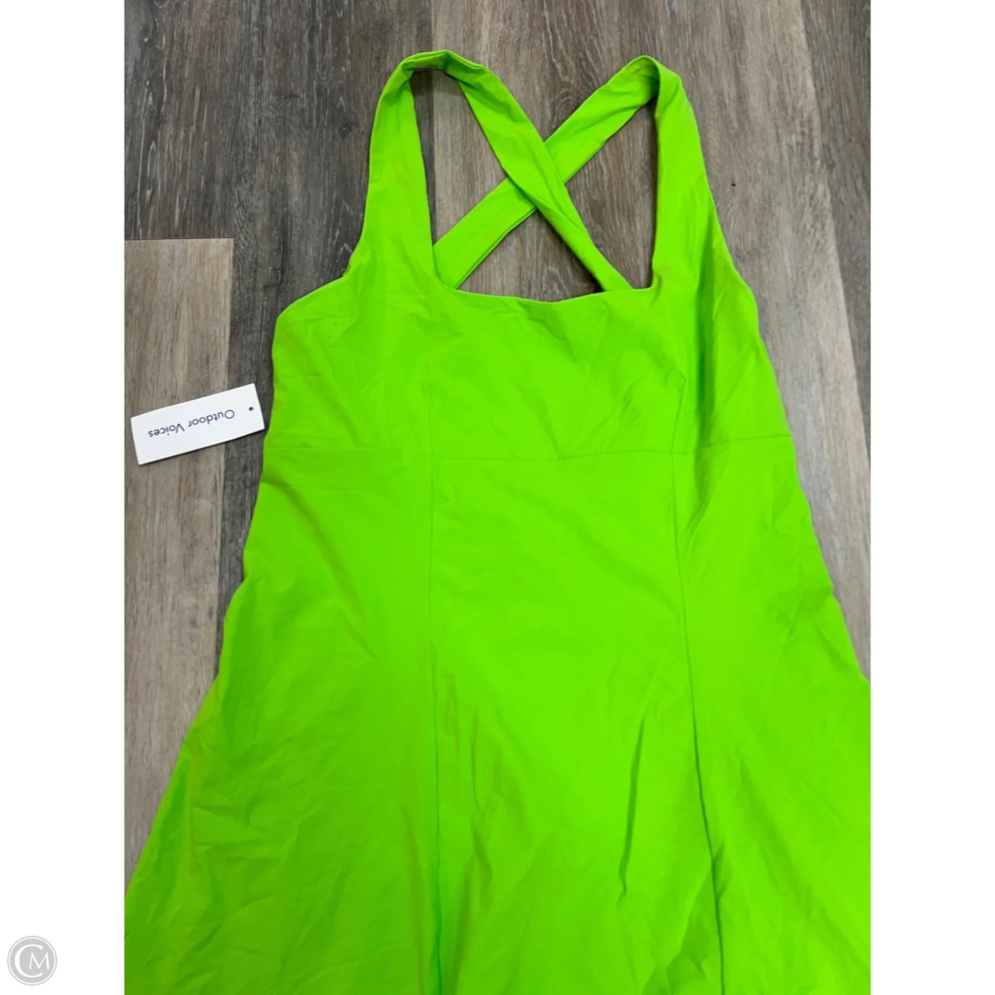 Athletic Dress By Outdoor Voices In Green, Size: M