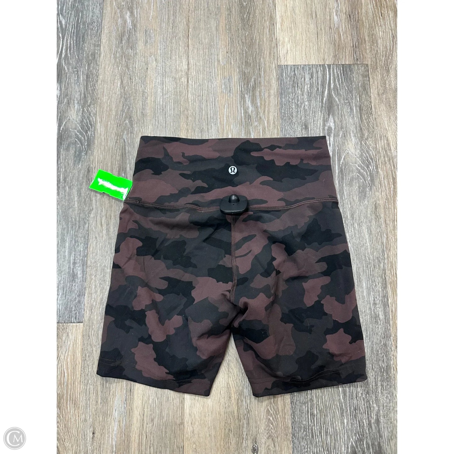 Athletic Shorts By Lululemon In Brown, Size: 6