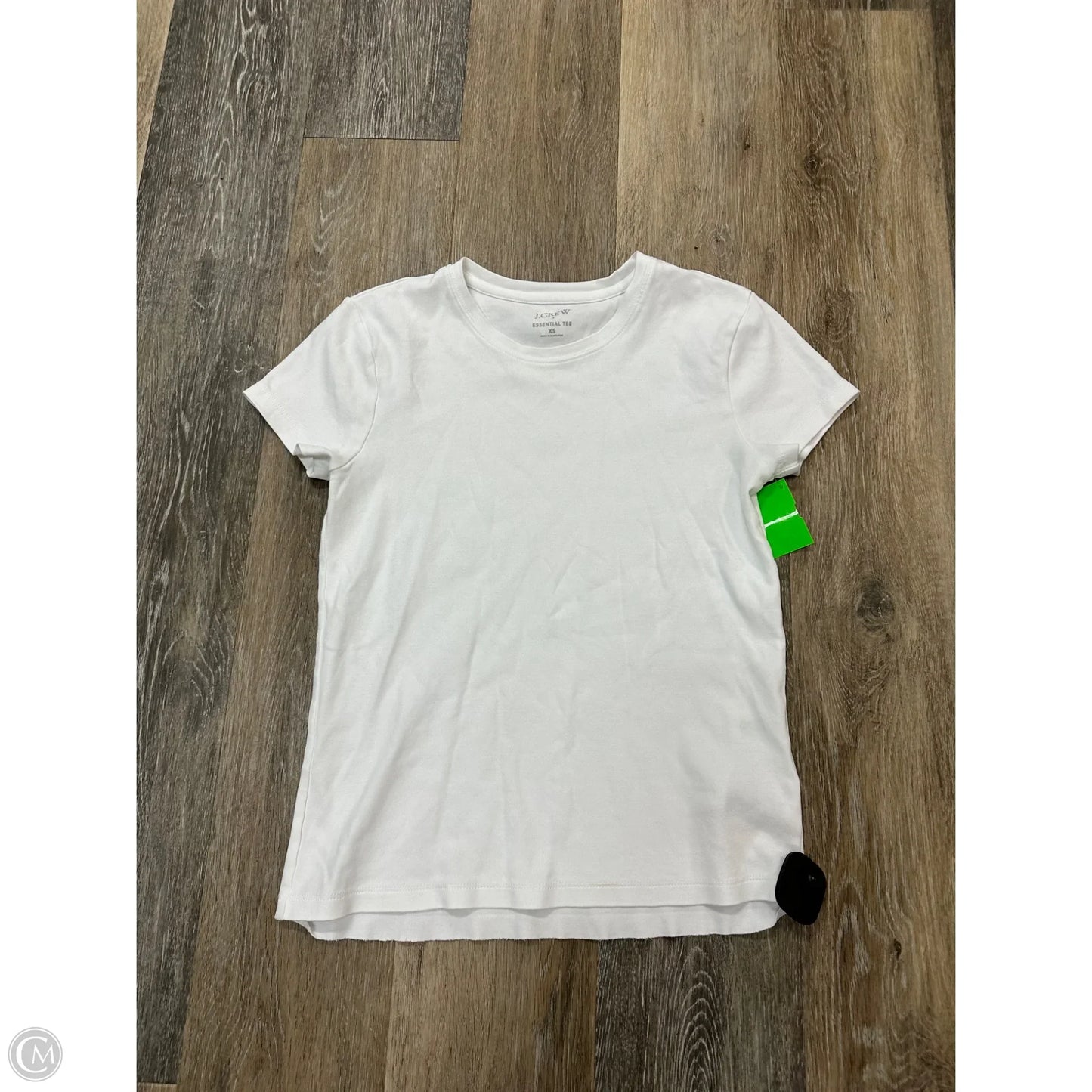Top Short Sleeve By J. Crew In White, Size: Xs