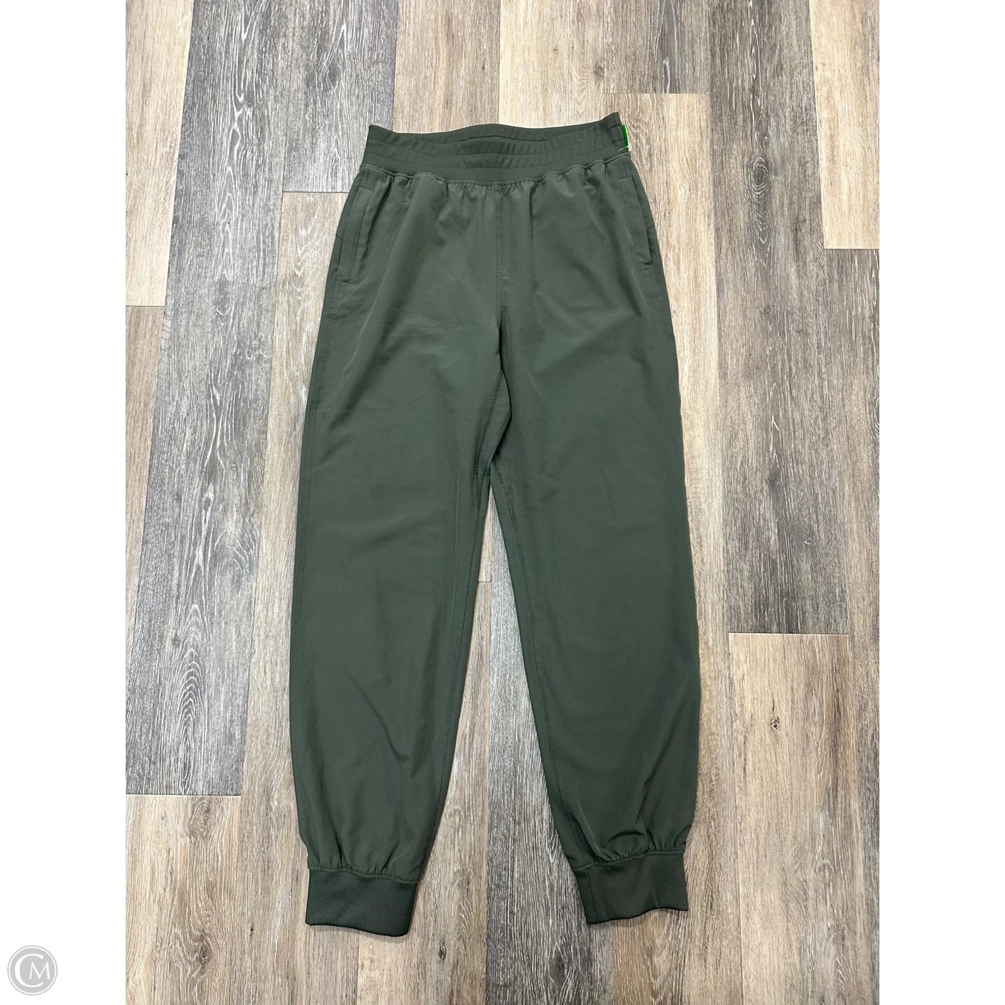 Athletic Pants By Rae Mode In Green, Size: L