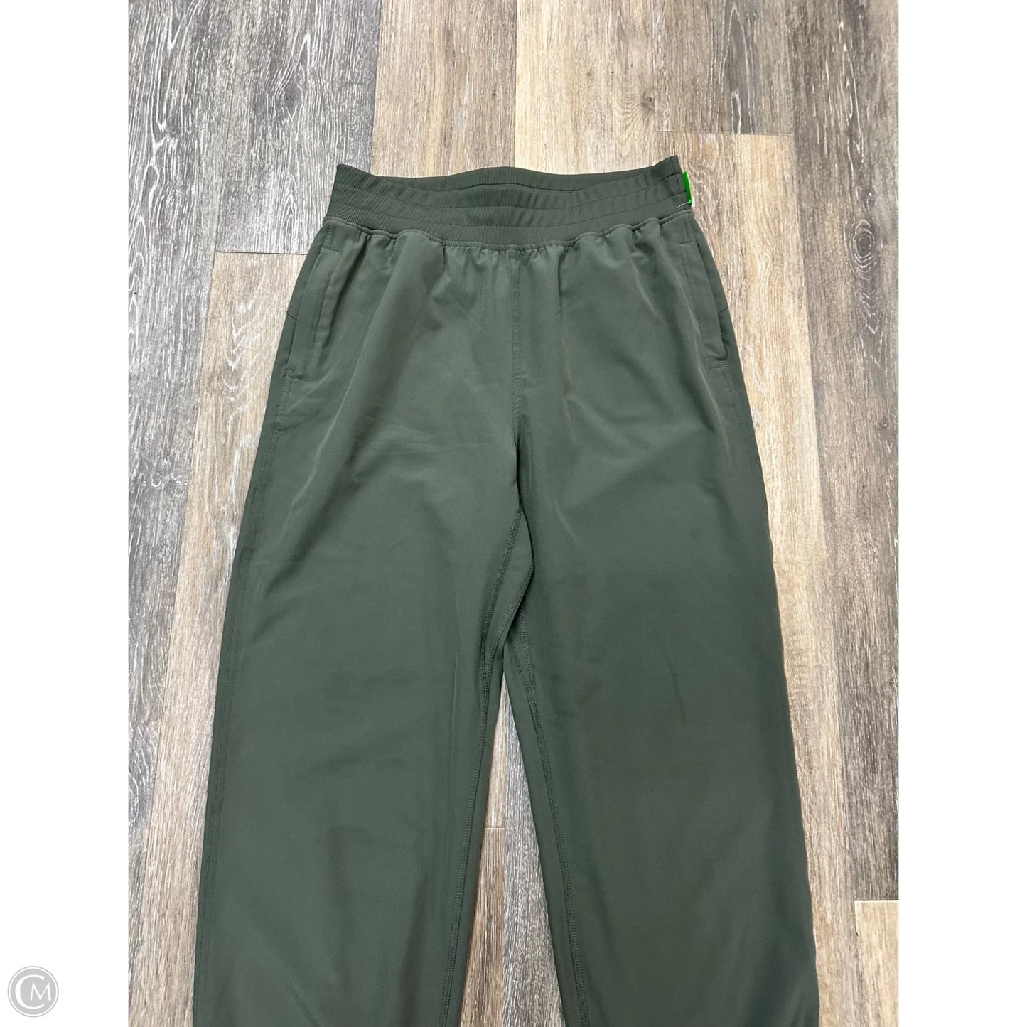 Athletic Pants By Rae Mode In Green, Size: L