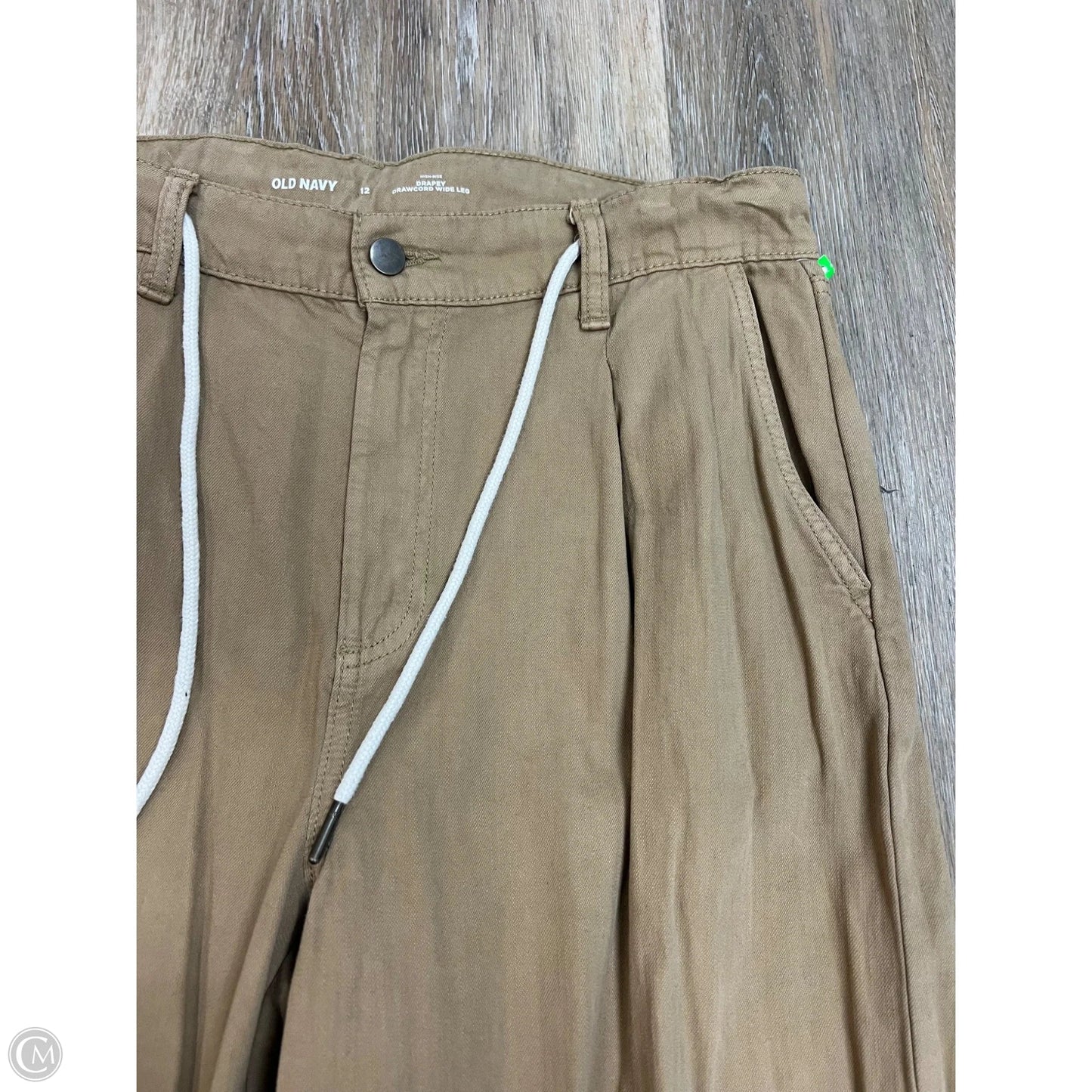 Pants Wide Leg By Old Navy In Tan, Size: 12