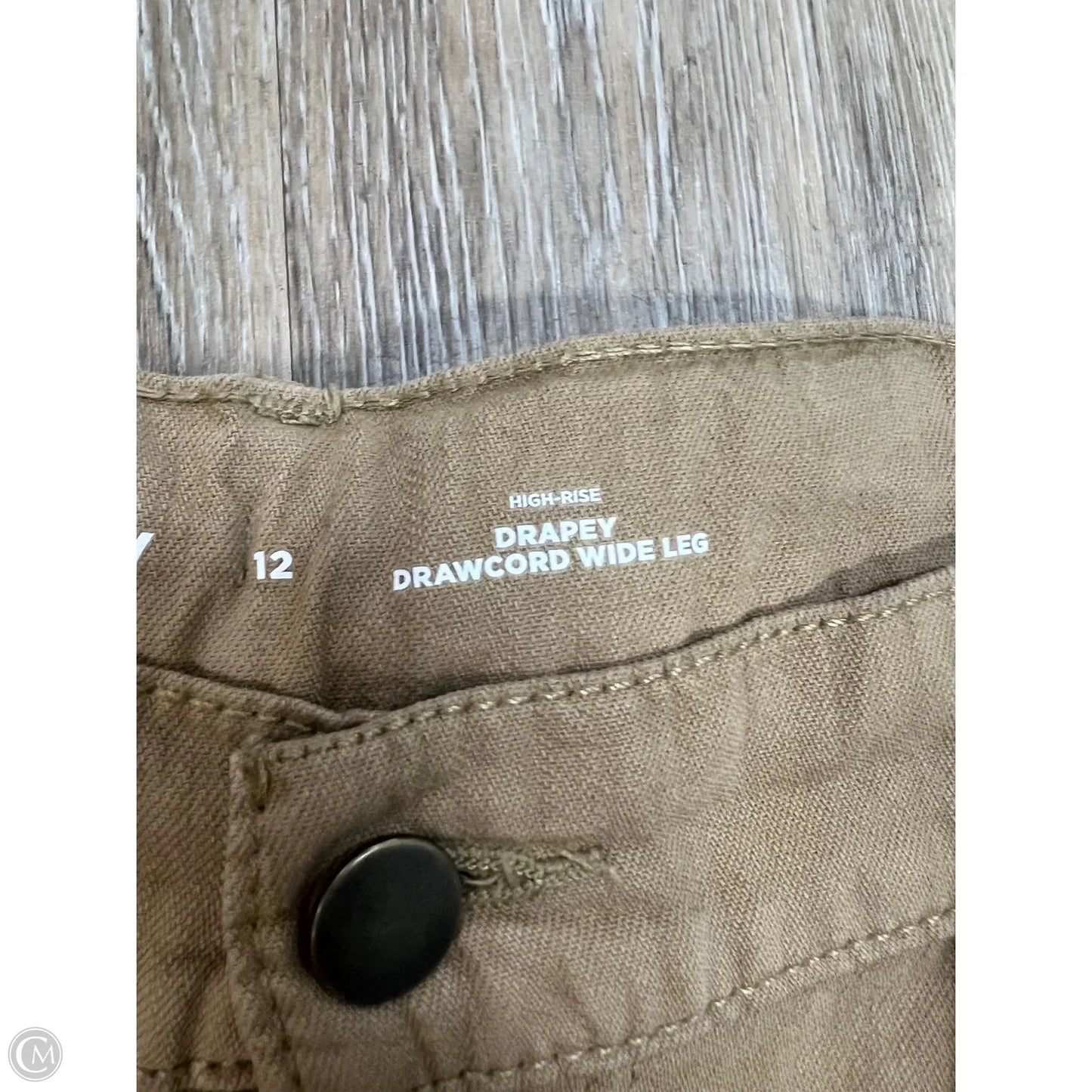 Pants Wide Leg By Old Navy In Tan, Size: 12