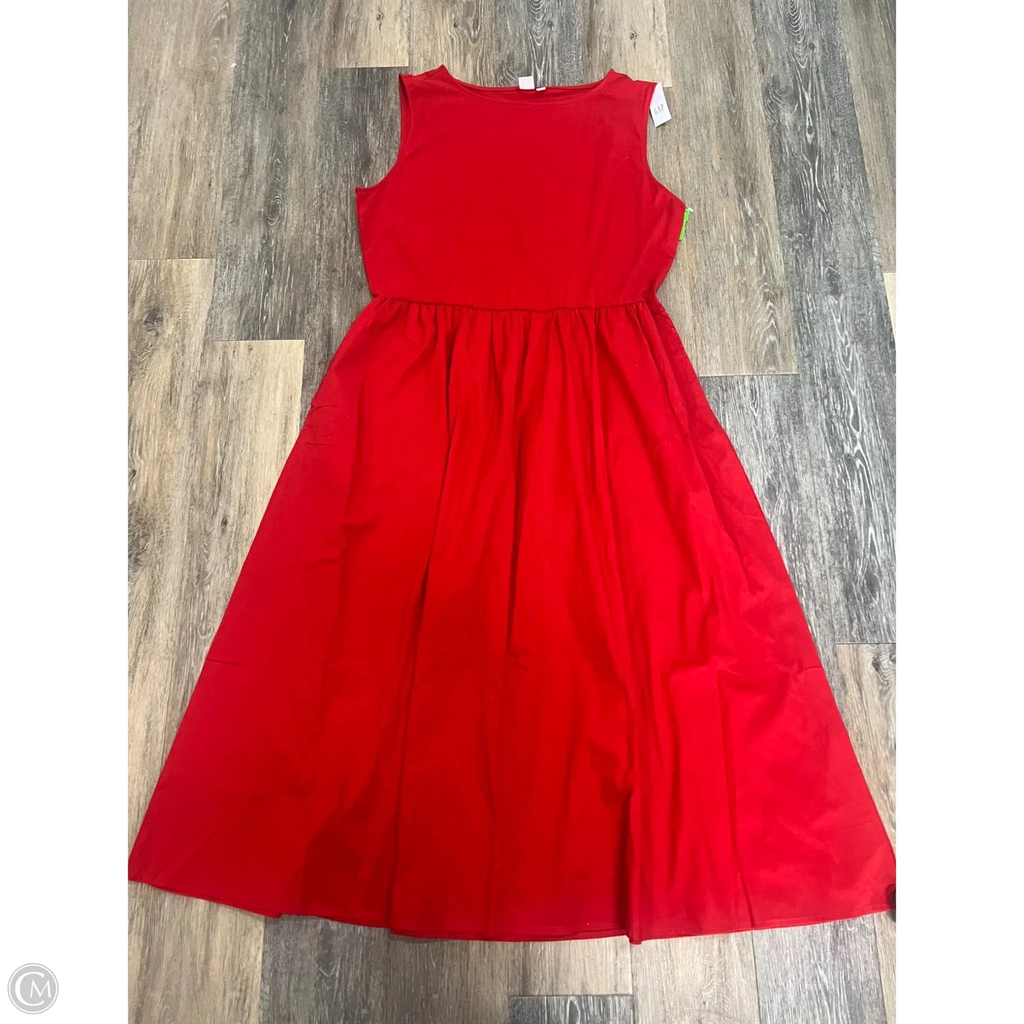 Dress Casual Maxi By Gap In Red, Size: Xxl