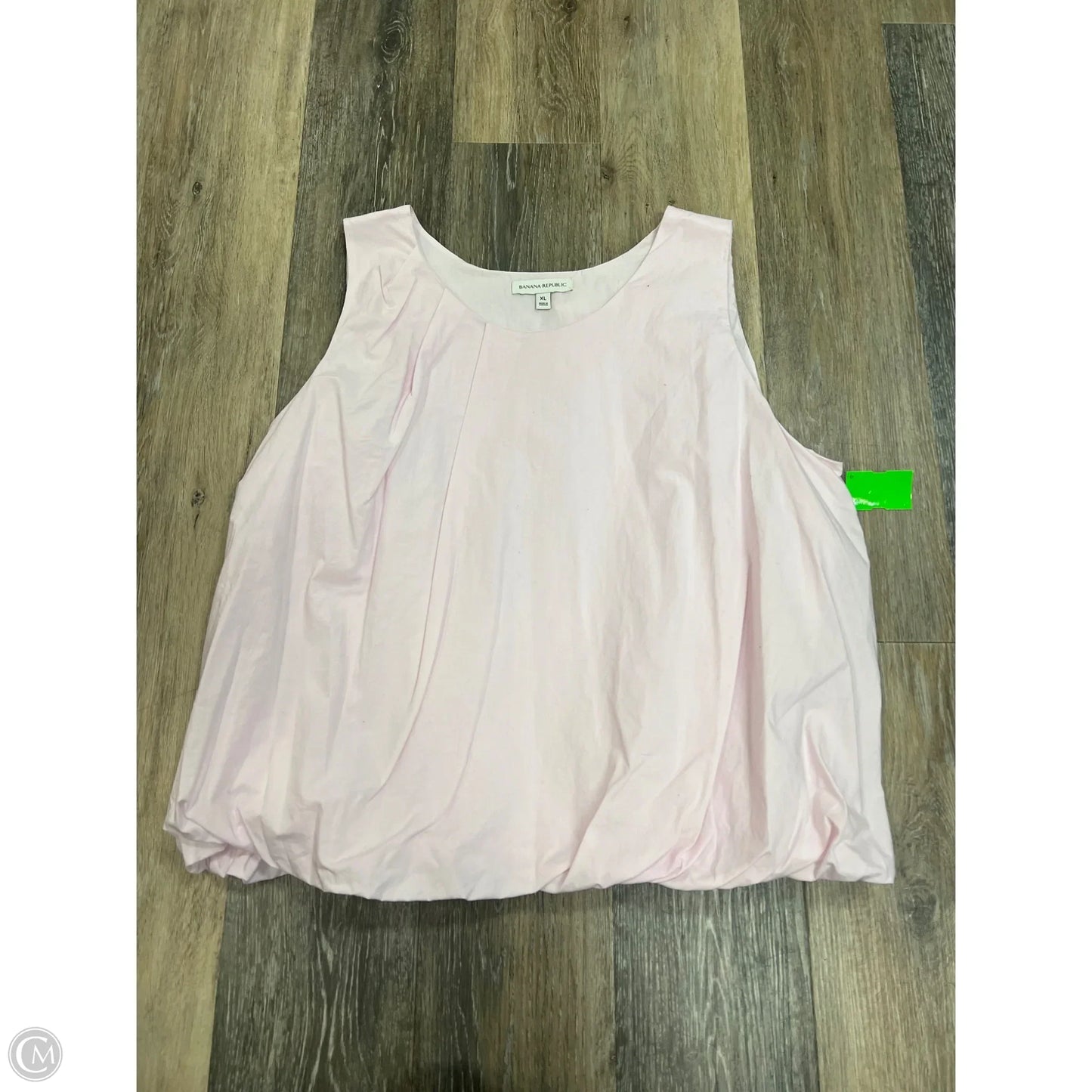 Top Sleeveless By Banana Republic In Pink, Size: Xl