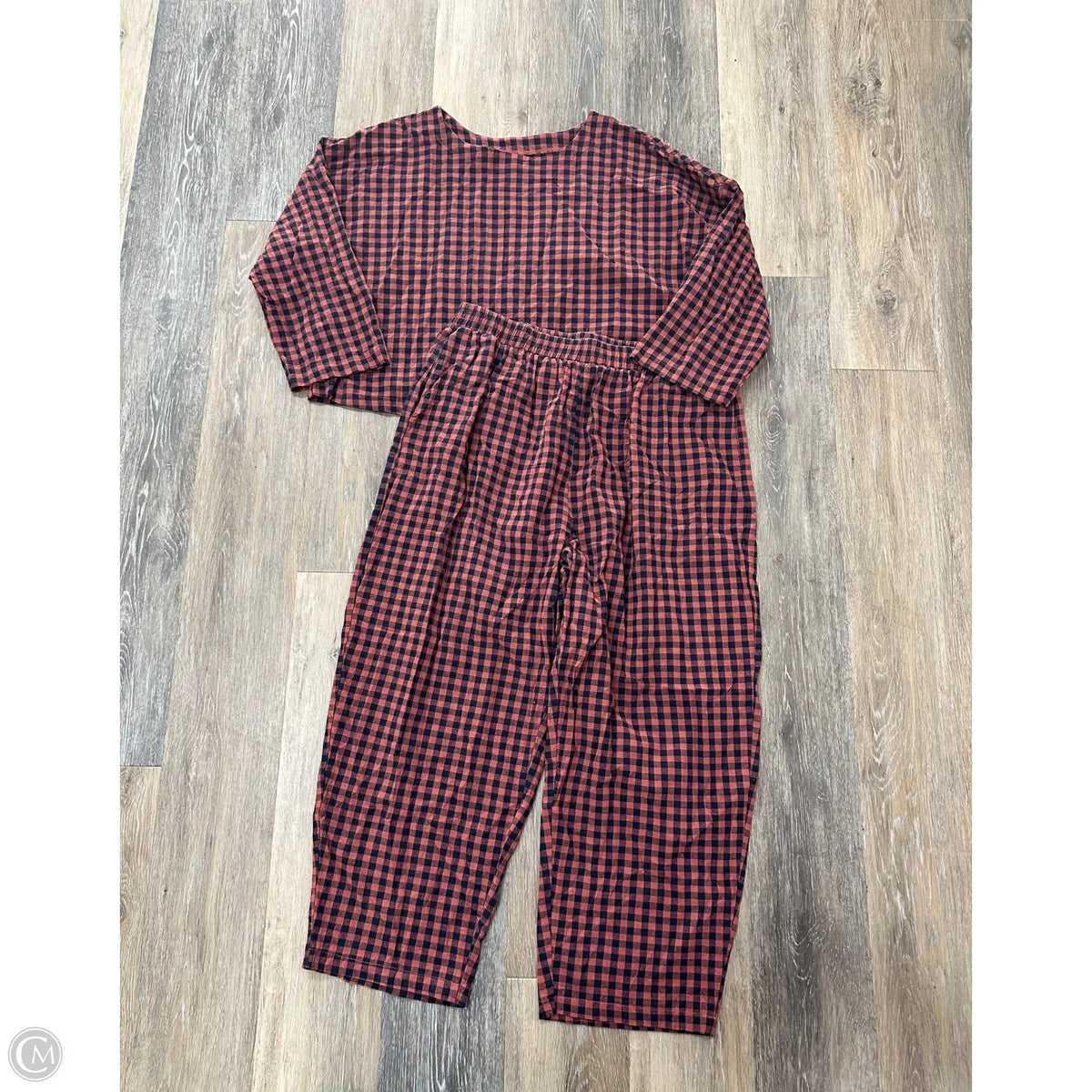 Pants Set 2pc By Clothes Mentor In Orange, Size: 2x
