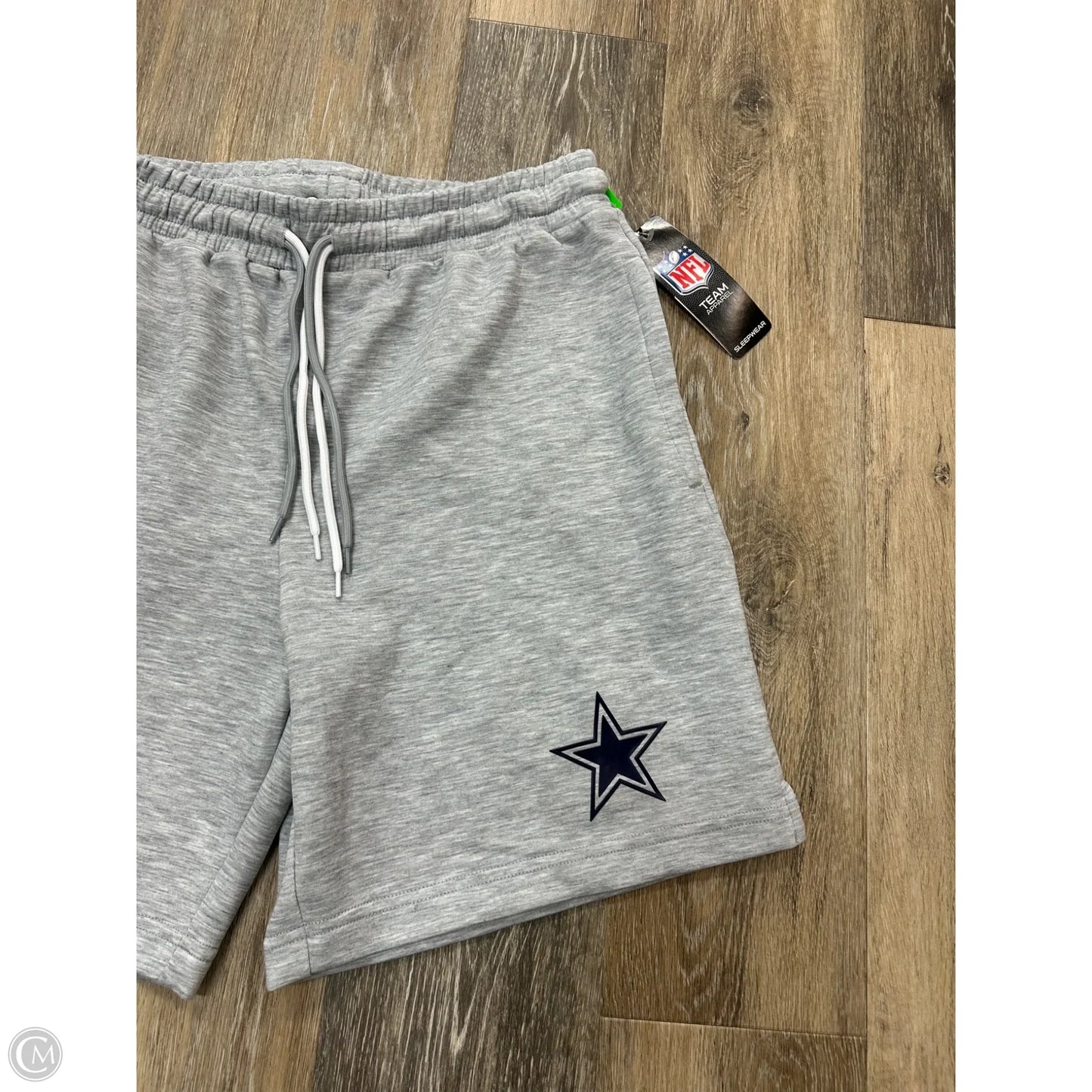 Athletic Shorts By Nfl In Grey, Size: M