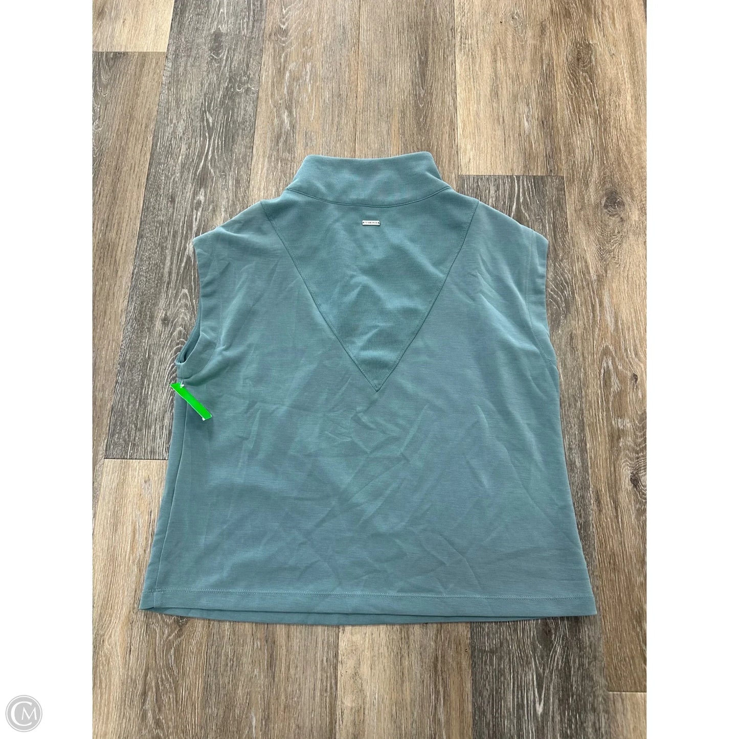 Athletic Top Short Sleeve By 7diamonds In Blue, Size: M