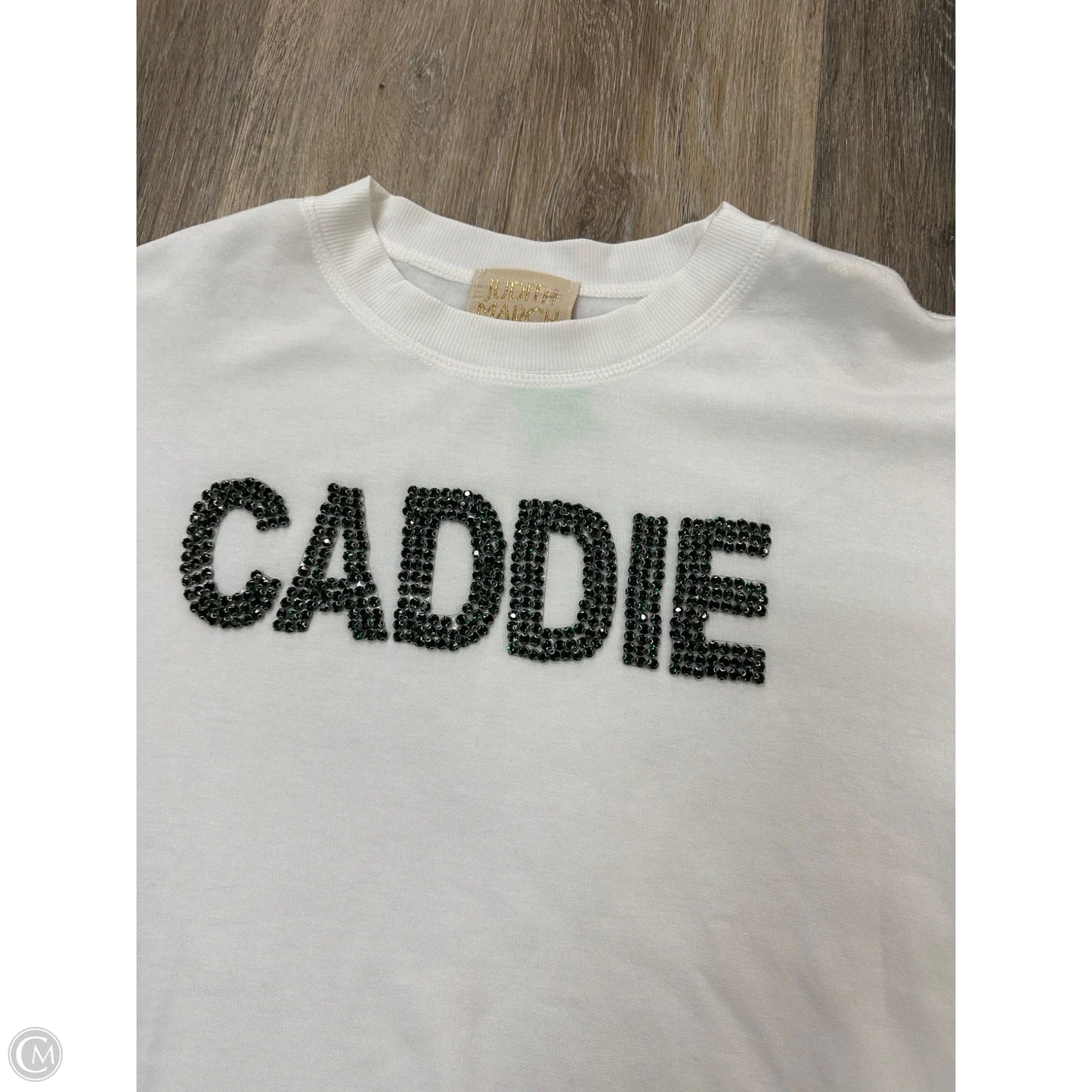 Sweatshirt Crewneck By Judith March In White, Size: M