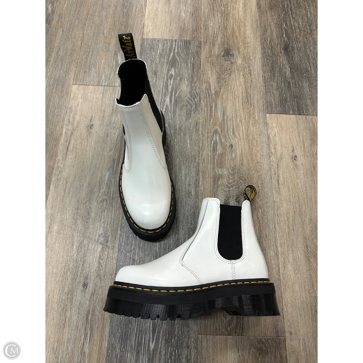 Boots Designer By Dr Martens In White, Size: 6