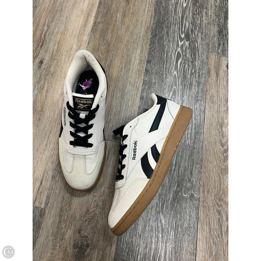 -Shoes Athletic By Reebok In Cream, Size: 8.5