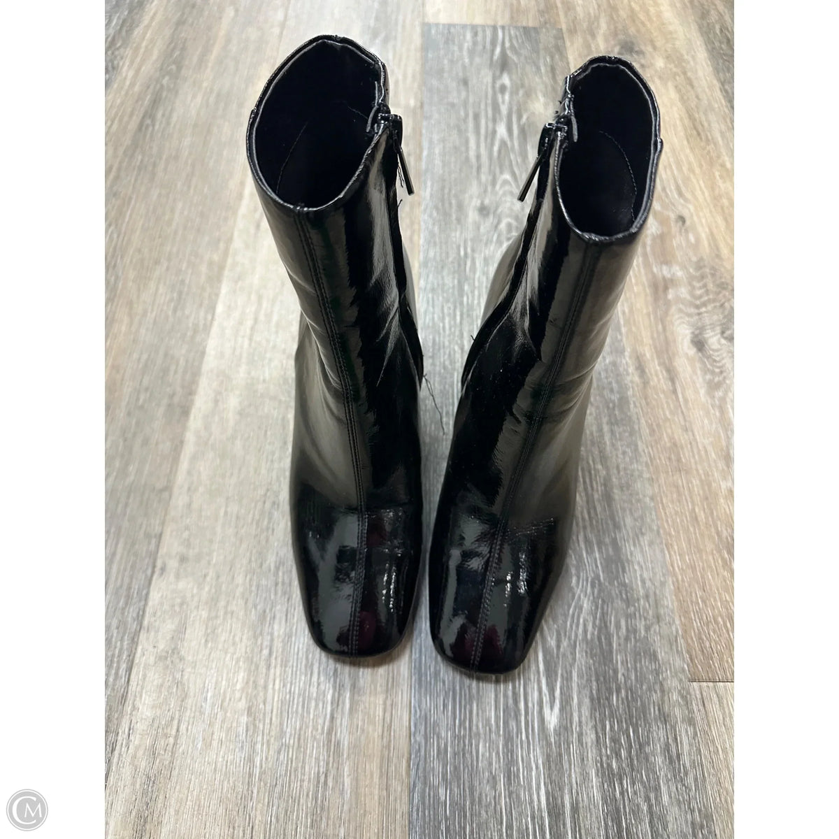 Boots Ankle Heels By Sam Edelman In Black, Size: 6.5